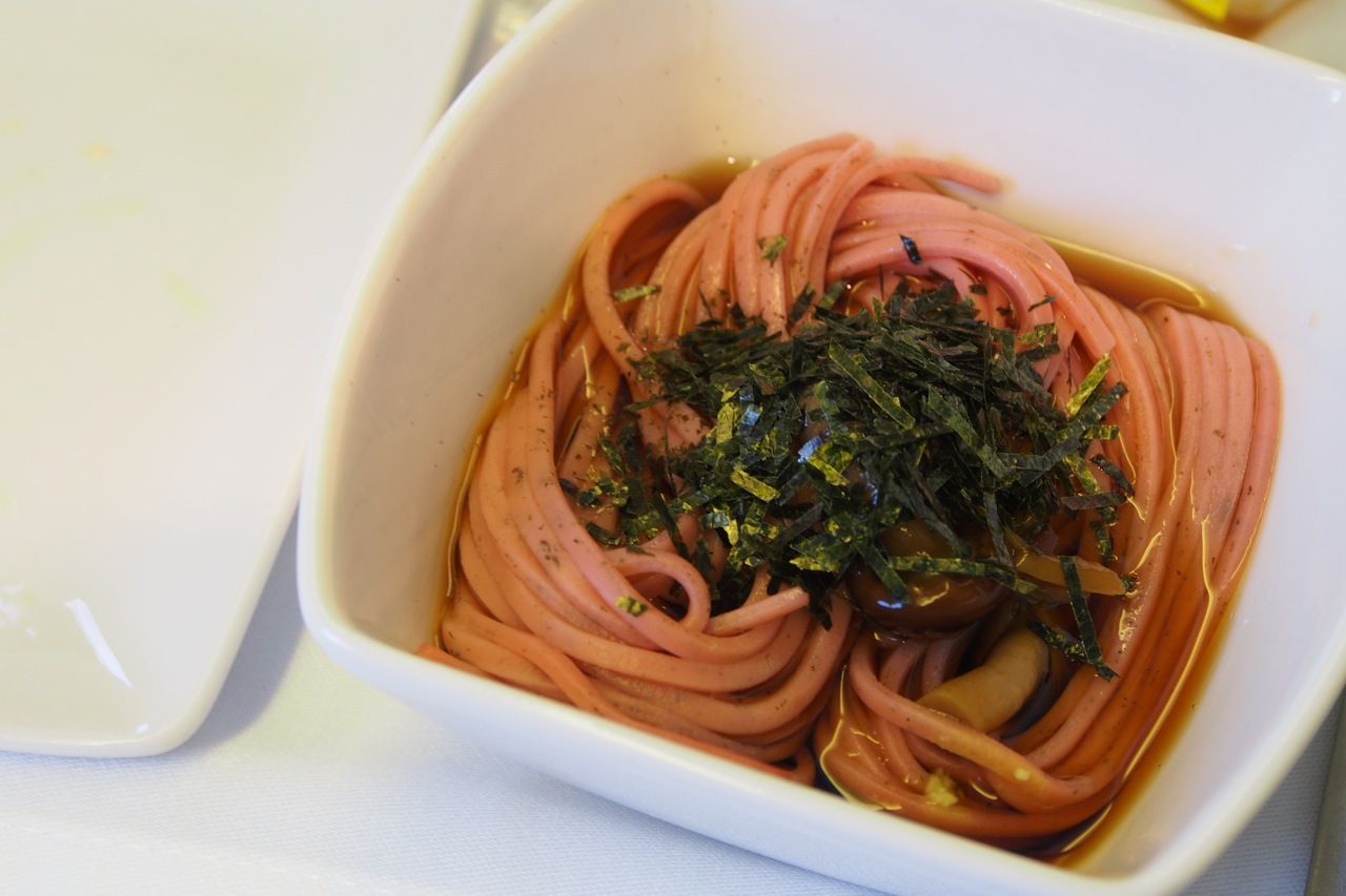 紫蘇冷麫 (成品) shiso soba noodles 